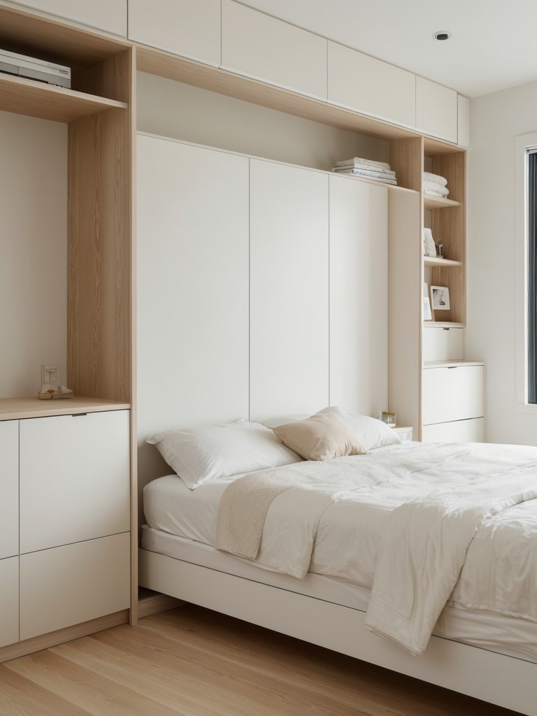 Sleek and Organized: Transform Your Apartment Bedroom with Clever Storage