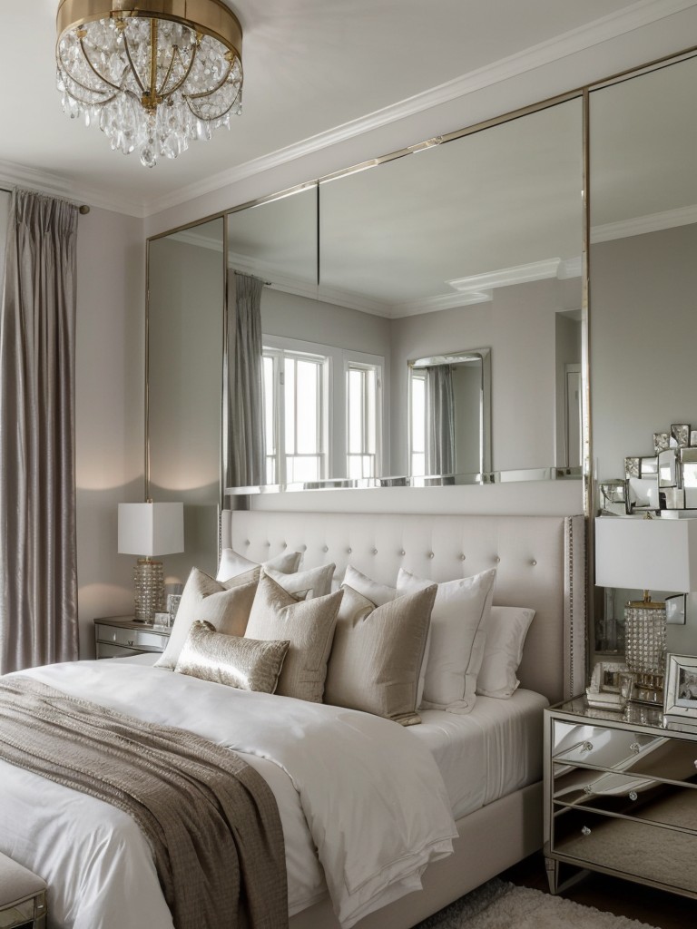 Chic Apartment: Elevate Your Bedroom with Metallic Accents