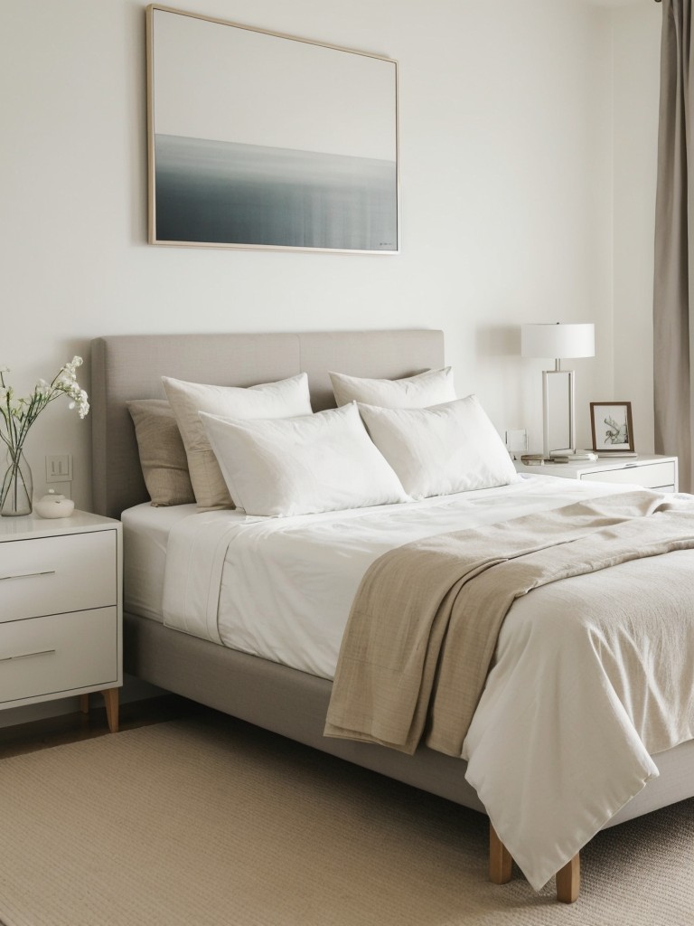 Tranquil Bedroom Decor: Embrace Minimalism in Your Apartment