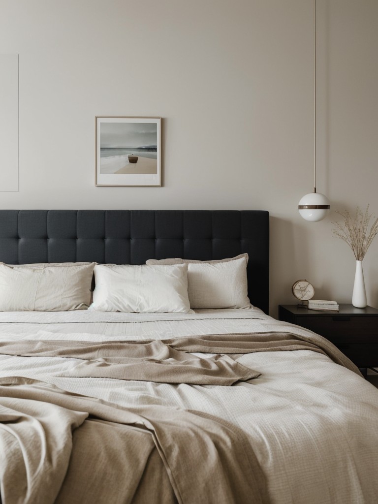 Serenity in your Apartment: Modern Minimalist Bedroom Inspiration