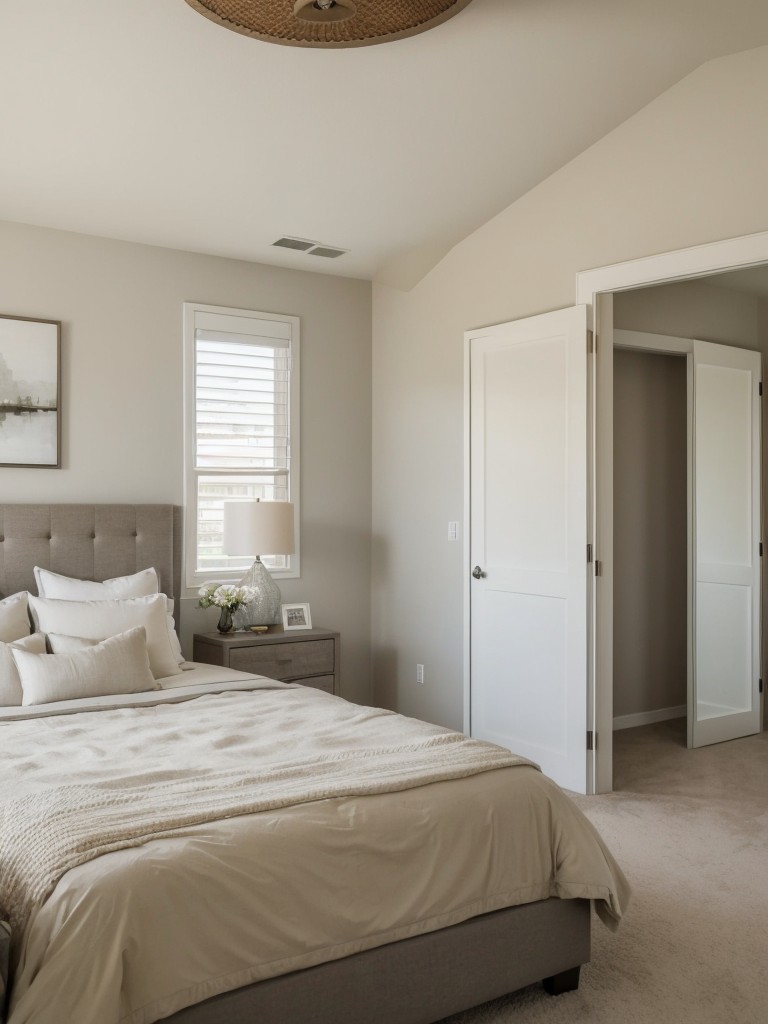 Spacious & Inviting: Transform Your Bedroom with a Large Mirror!