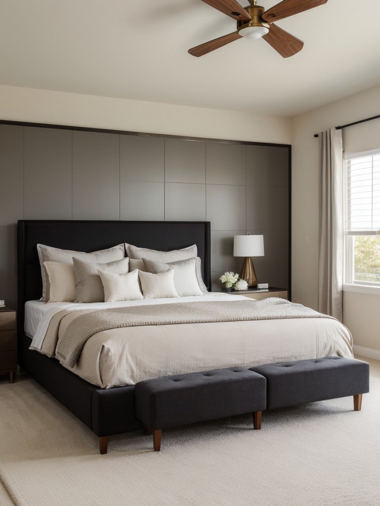 Luxury & Minimalism: Elevate your Bedroom with an Oversized Headboard.