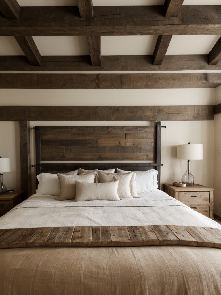 Rustic Apartment Bliss - Chic and Cozy Bedroom Ideas!