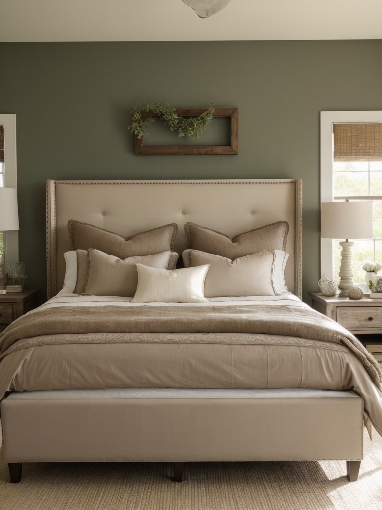 Cozy Bedroom Bliss: Upgrade with a Plush Headboard & Silky Bedding