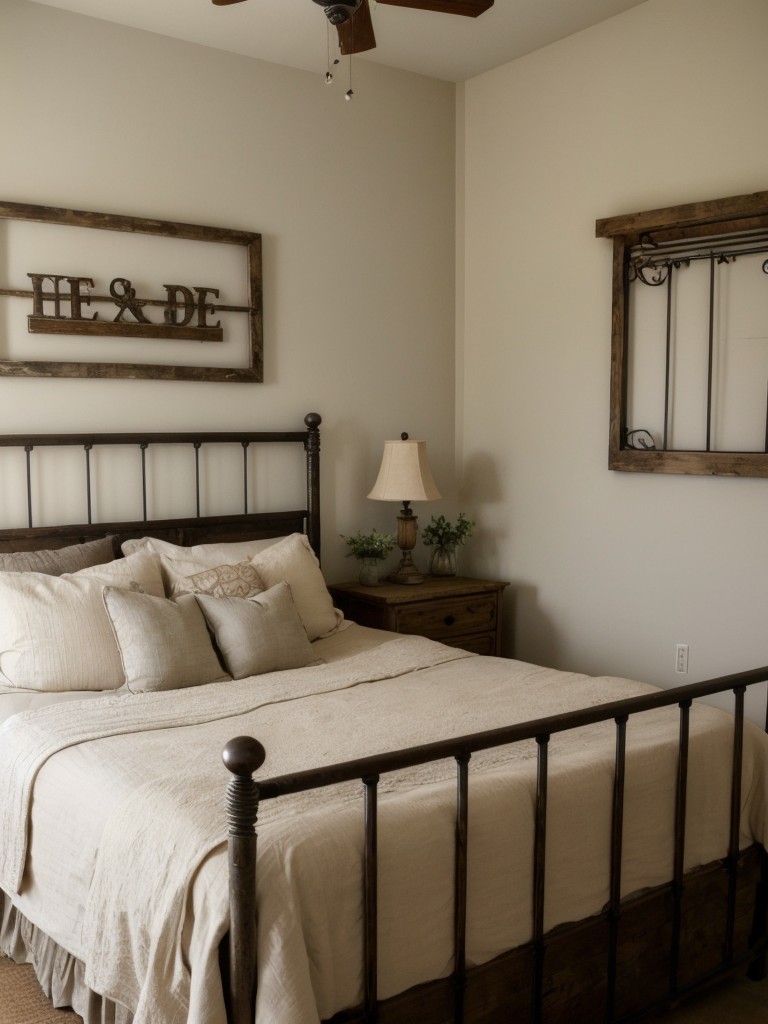 Timeless Rustic Bedroom: Embrace Vintage Charm