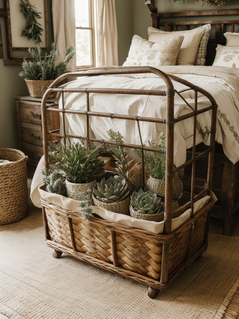 Rustic Retreat: Vintage-inspired bedroom decor ideas!