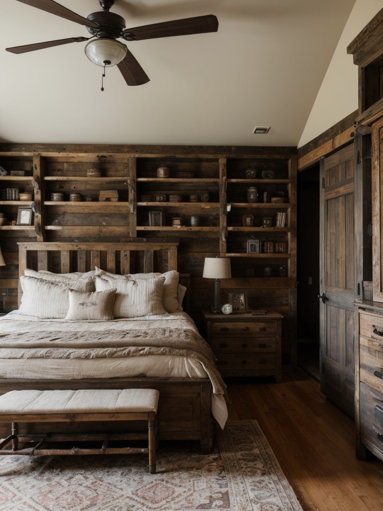 Rustic Bedroom Inspo: Vintage Cameras, Mason Jars & Nostalgic Vibes!