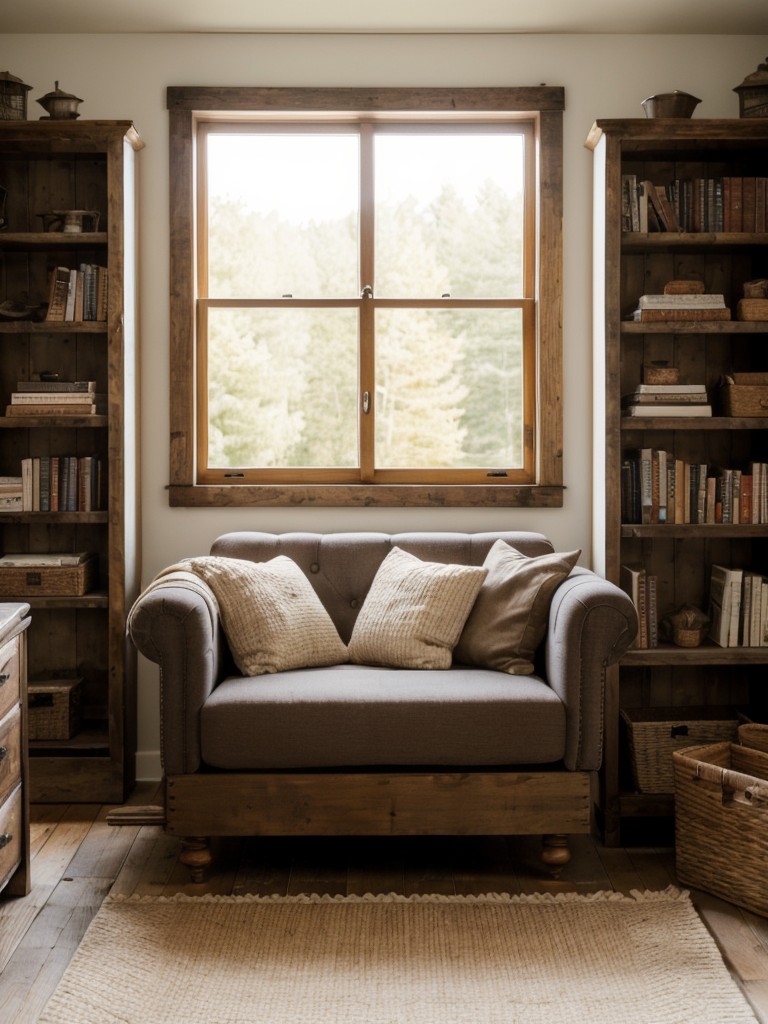 Create a Cozy Rustic Bedroom with a Reading Nook!