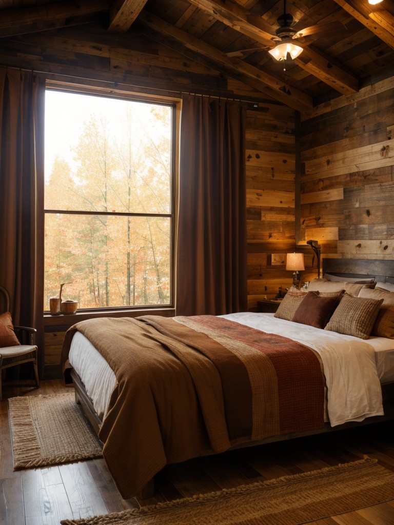 Cozy Rustic Bedroom Ideas: Embrace Earthy Tones for a Warm Retreat!