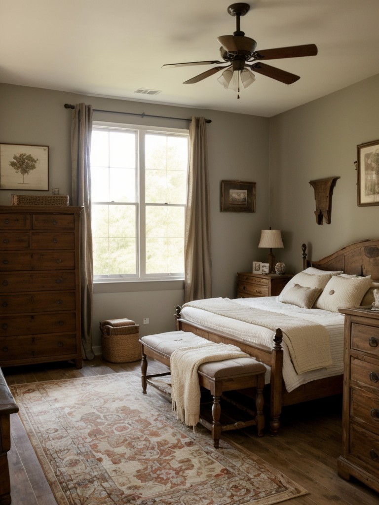 Charming Rustic Bedroom Designs: Vintage Furniture Ideas!