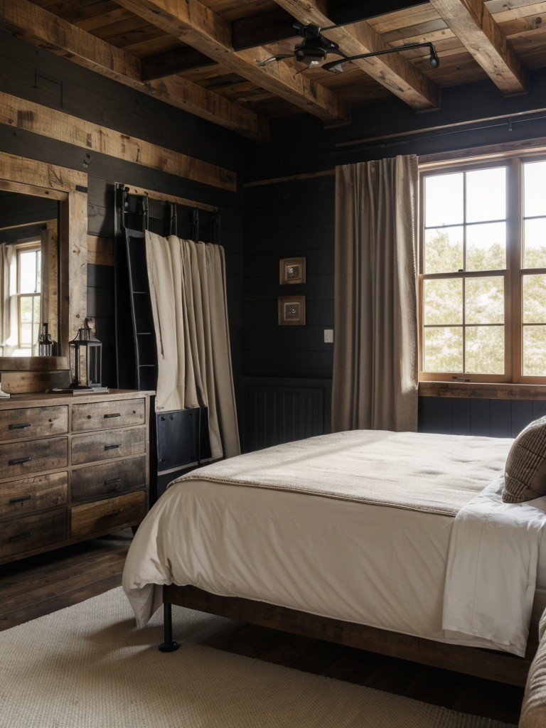 Cozy Industrial Bedroom Ideas for a Masculine Retreat.