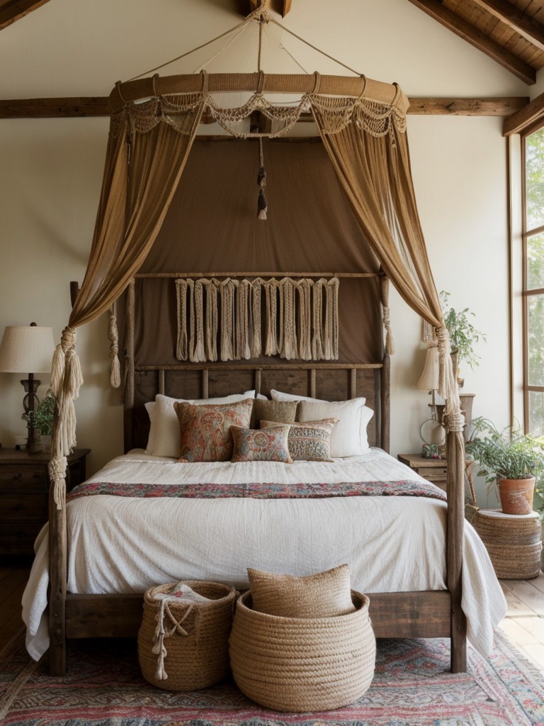 Bohemian Retreat: Rustic Bedroom Decor for Romantic Vibes!