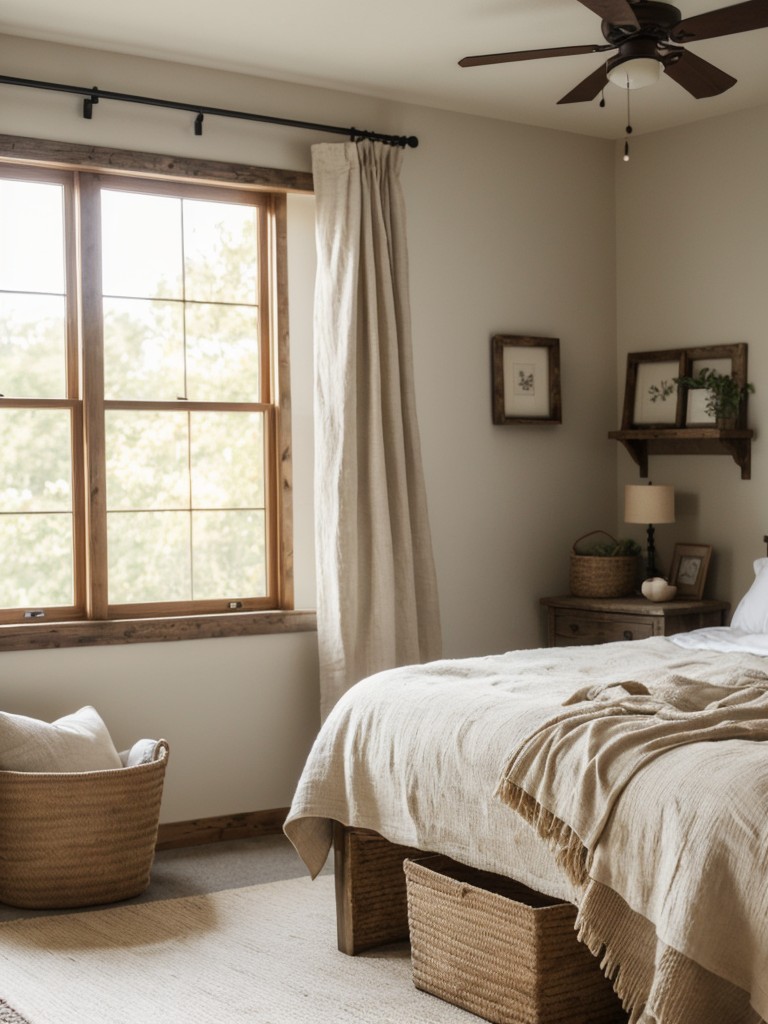 Cozy Rustic Apartment Vibes with Natural Textiles!