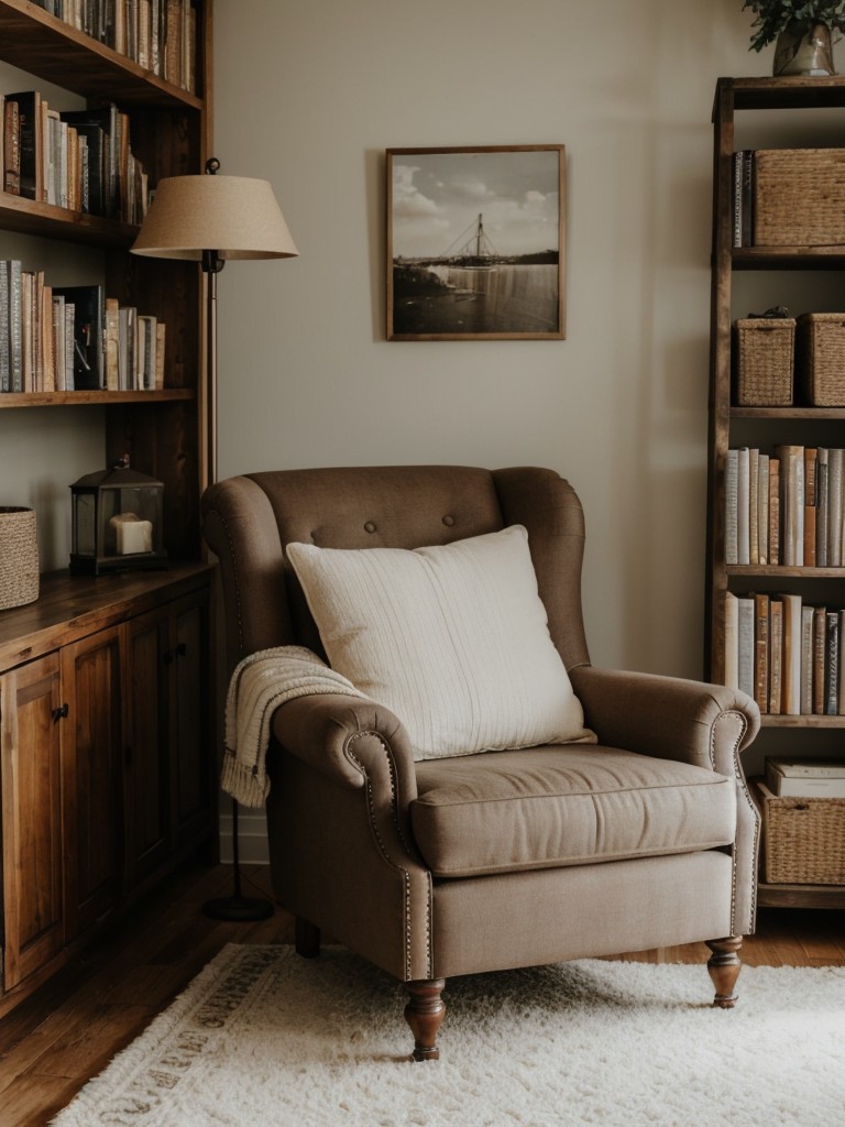 Create a Cozy Bedroom Nook with Rustic Decor