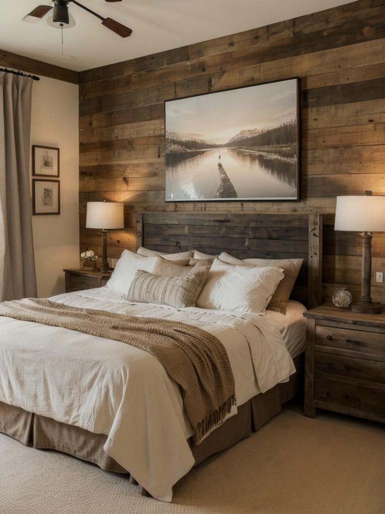 Cozy Apartment Bedroom: Rustic Chic Decor Ideas