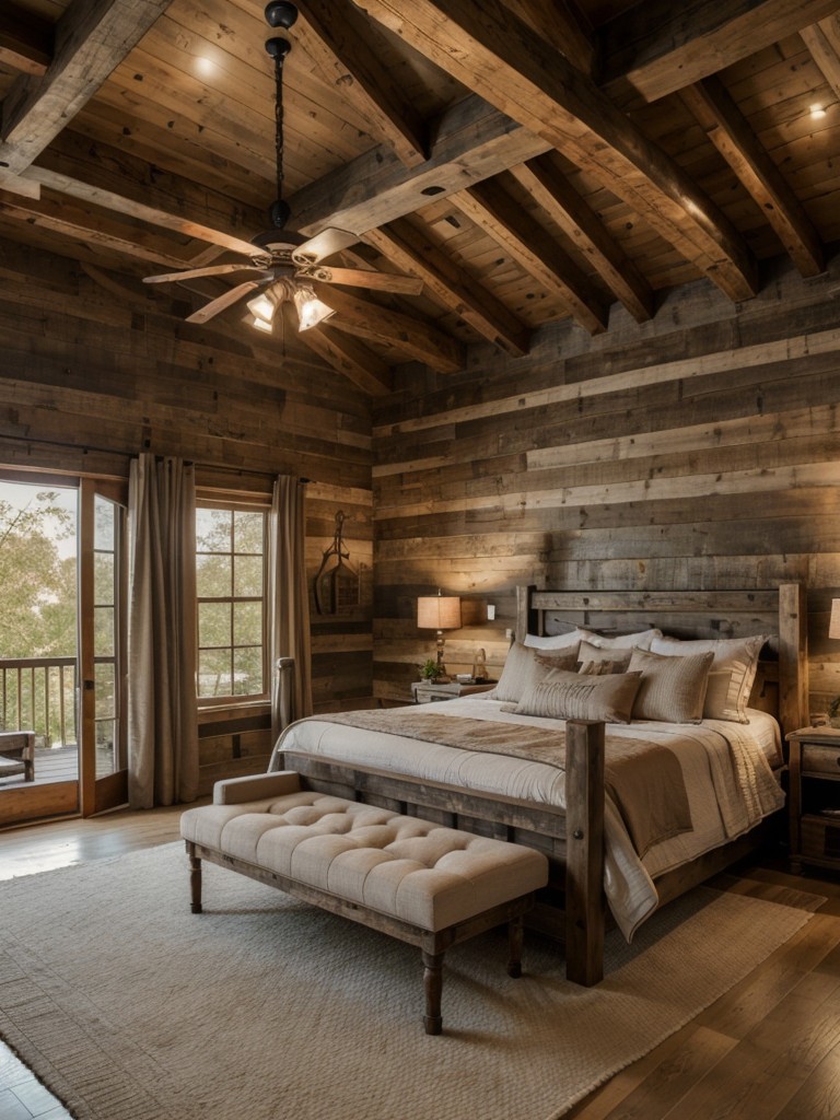 Cozy Apartment Vibes: Rustic Chic Bedroom Inspiration!