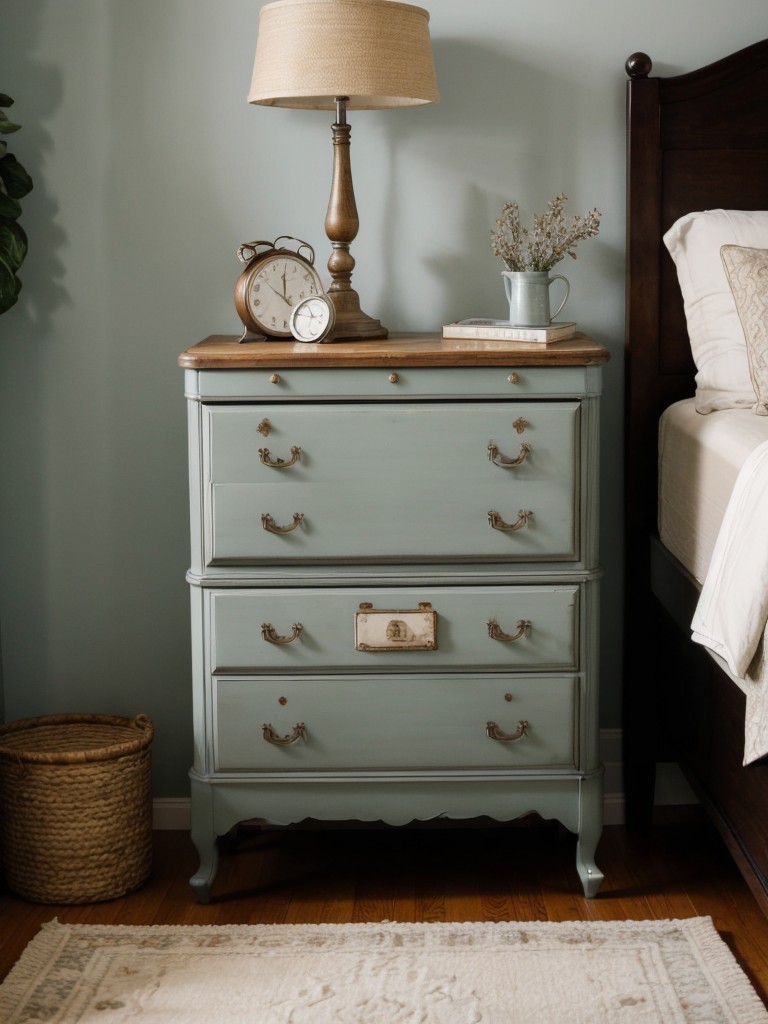 Vintage-inspired Bedroom Decor: Upcycle for a Charming Touch!