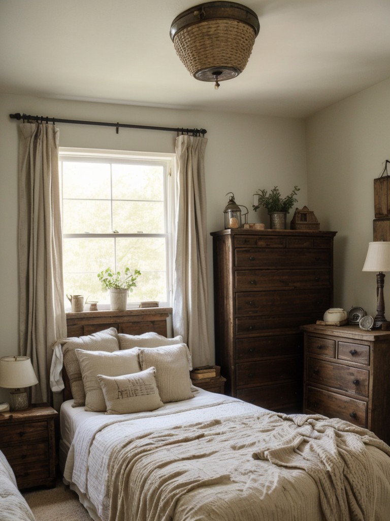 Vintage Charm: Rustic Bedroom Makeover Ideas