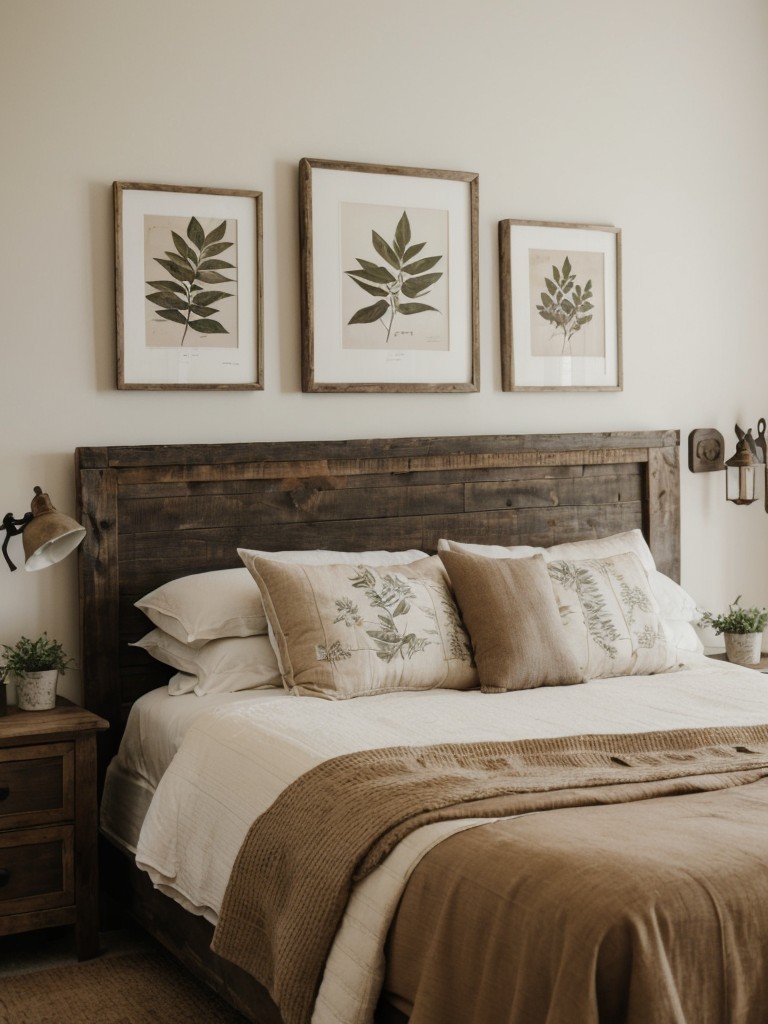 Vintage-inspired decor ideas for a rustic apartment makeover.