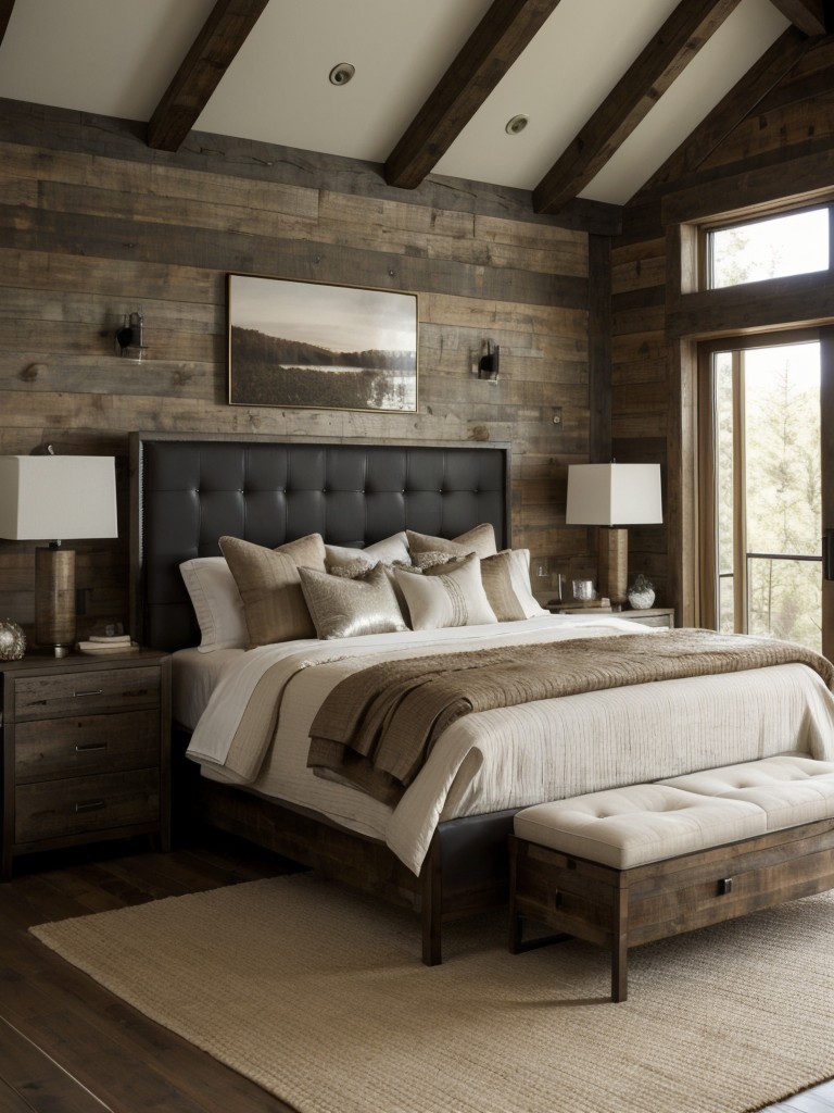 Rustic meets modern: Elevate your apartment with stylish decor!