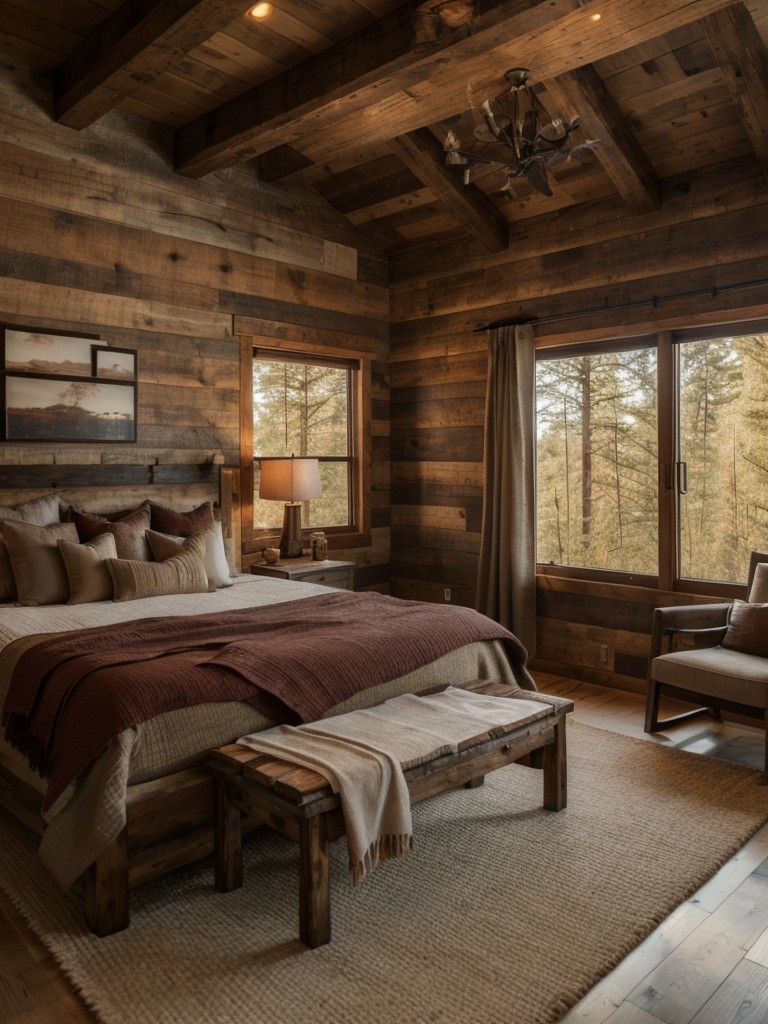 Cozy Up Your Apartment with Rustic Bedroom Decor!