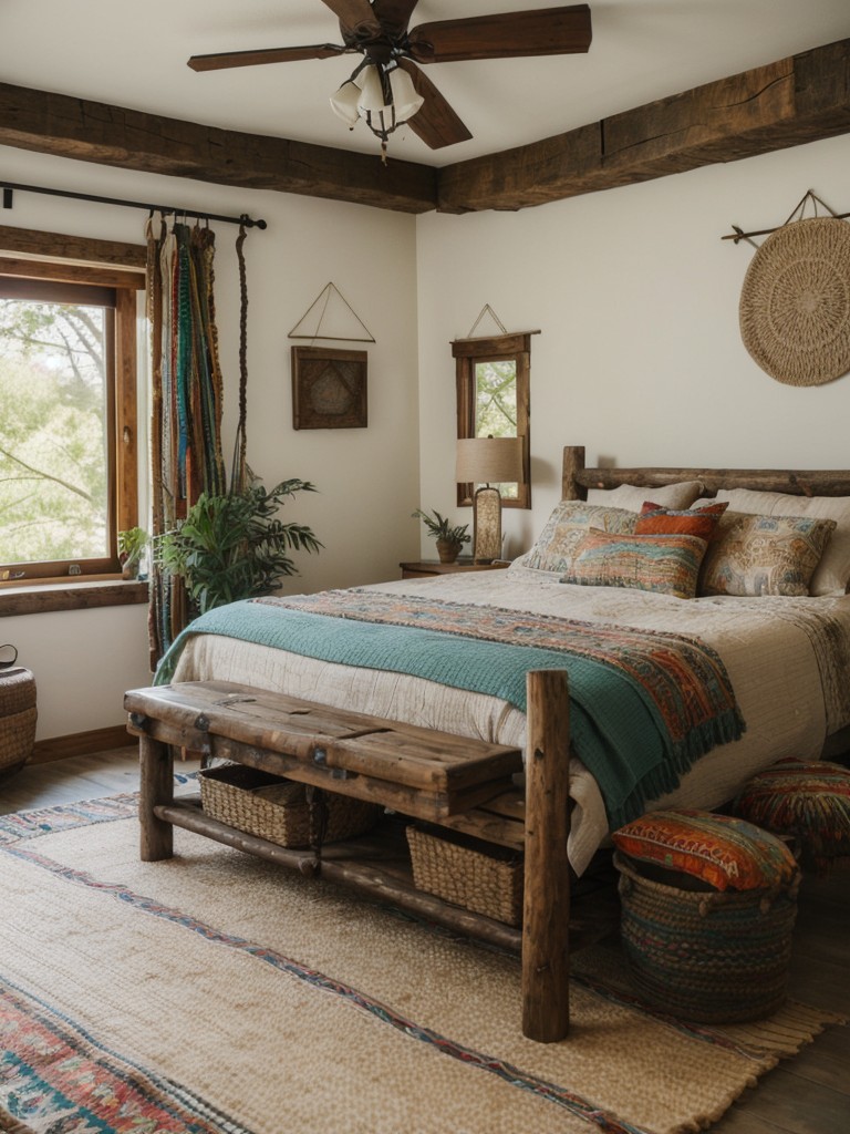 Wilderness-inspired Apartment Retreat: Rustic Bedroom Decor Ideas