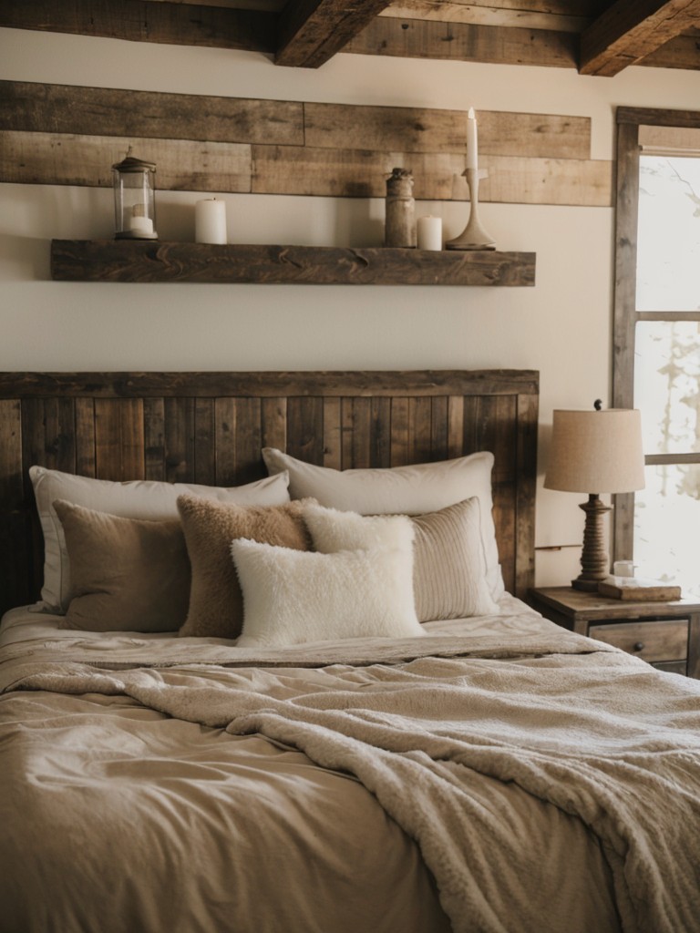 Cozy Up Your Apartment with Rustic Bedroom Vibes