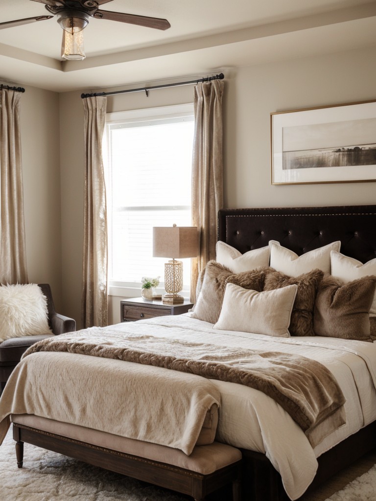 Cozy Luxe: Transforming Your Apartment Bedroom into a Rustic Glam Haven