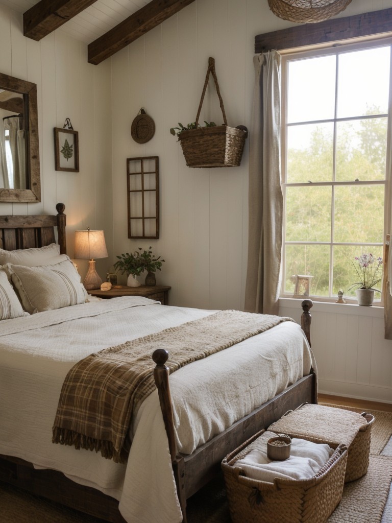 Cozy Cottage Bedroom Makeover: Try Rustic & Vintage Touches!