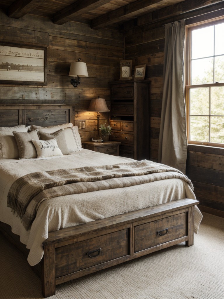 Cozy Rustic Cottage Bedroom Design: Antique-Inspired Décor Tips!