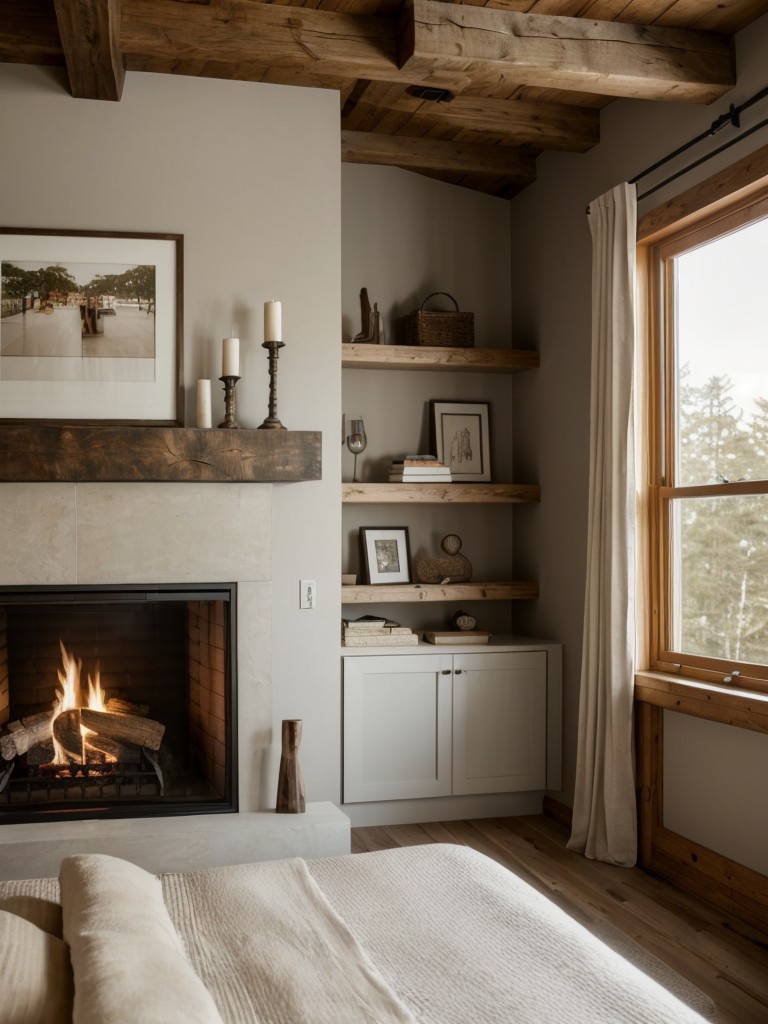 Cozy Apartment Vibes: Rustic Minimalist Bedroom Decor