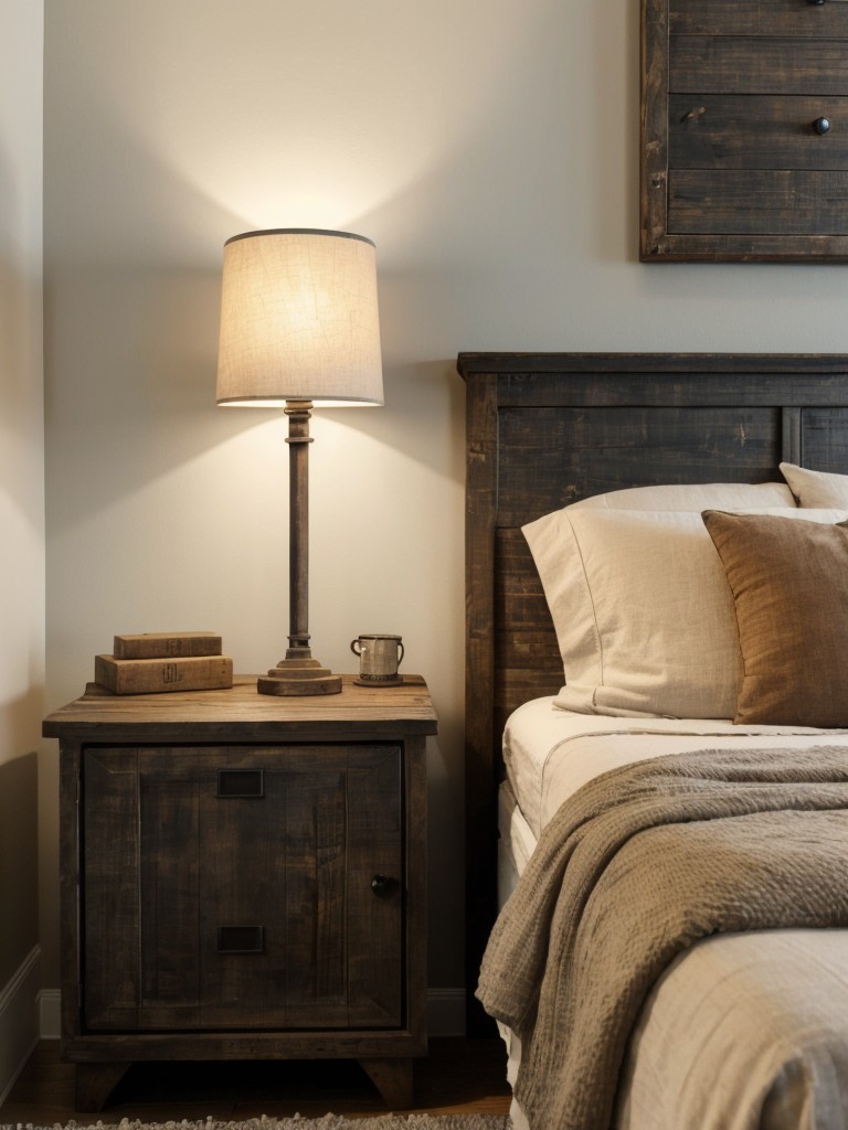 Rustic Chic: Transform Your Bedroom with Vintage-Inspired Decor!