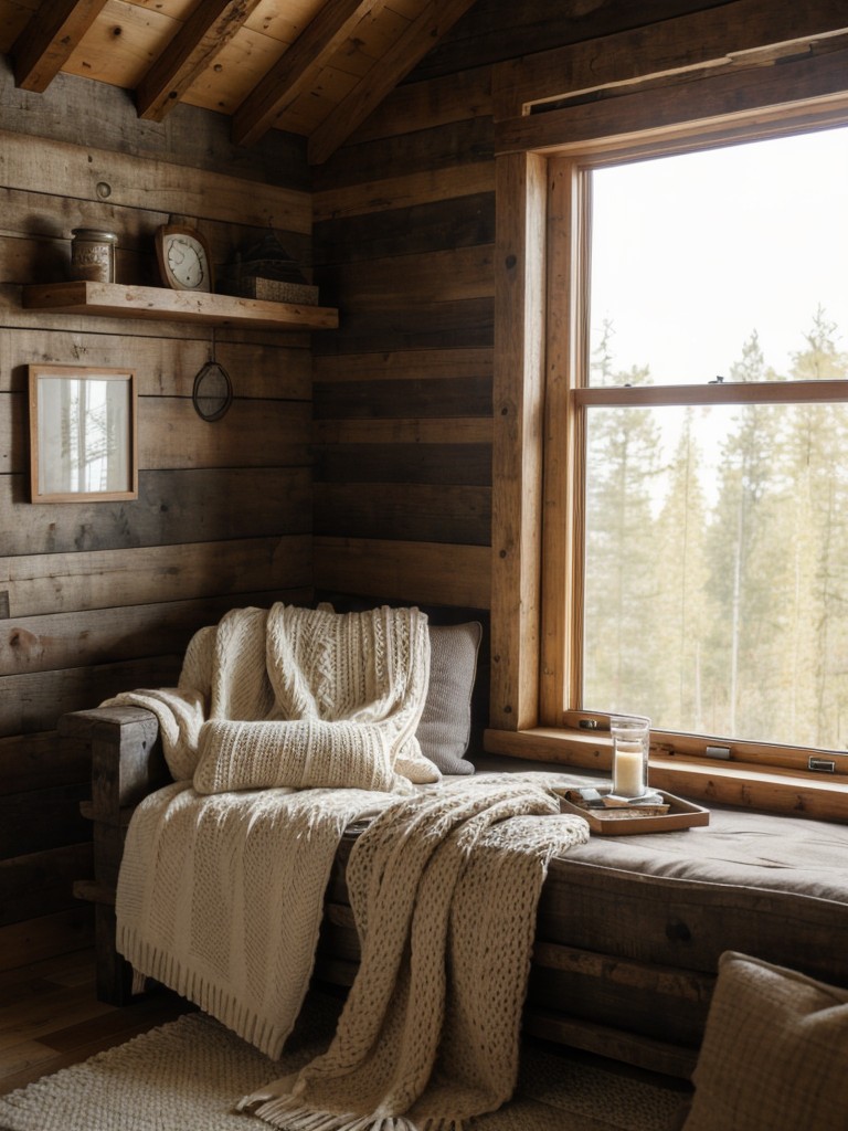 Rustic Retreat: Cozy up in this Lodge-Inspired Bedroom Decor!