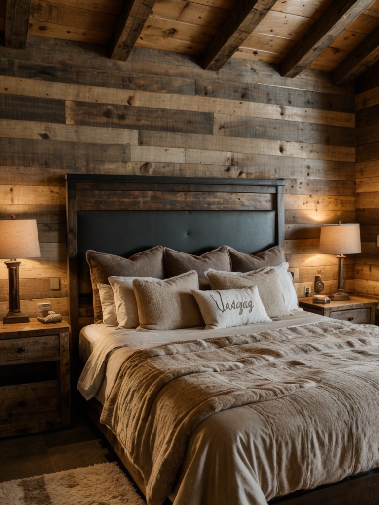 Cozy Rustic Retreat: Lodge-Inspired Bedroom Decor