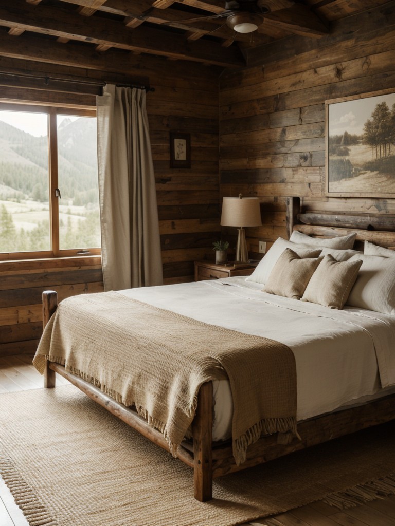 Create a Rustic Retreat with Lodge-Inspired Bedroom Decor!