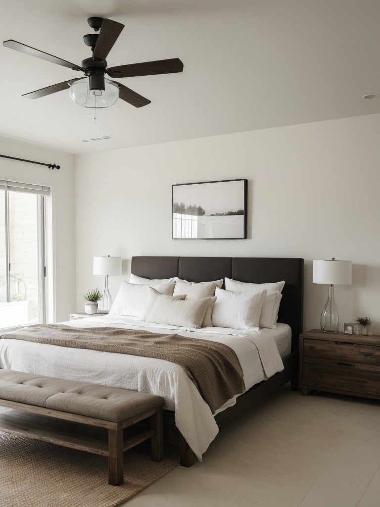 Rustic Serenity: Stylish Apartment Bedroom Ideas