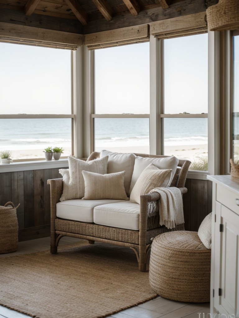 Cozy Coastal Bedroom: Create Your Serene Seating Nook!