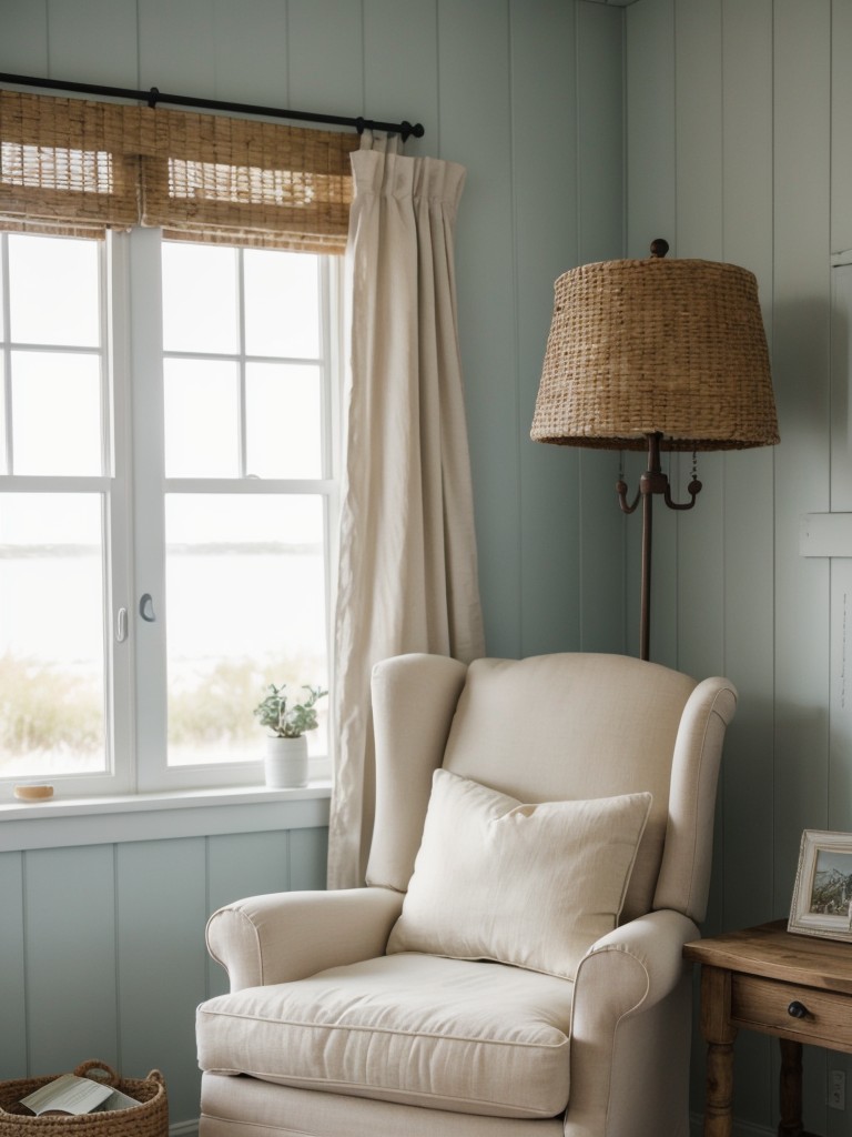 Cozy Coastal Corner: Create a Rustic Retreat in Your Apartment Bedroom!