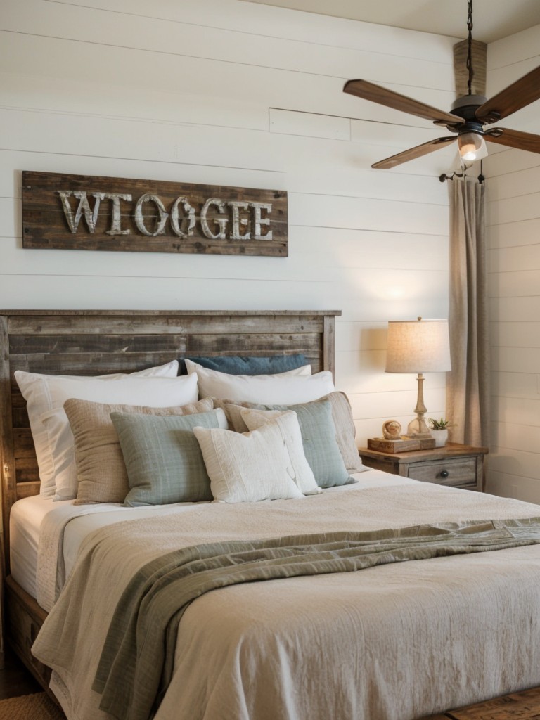 Beachy Rustic Bedroom: Coastal Decor Inspiration in a Sea-inspired Escape!