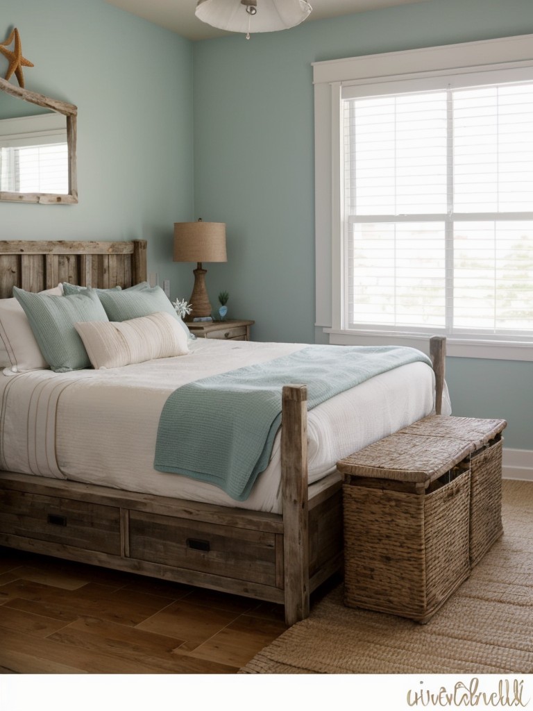 Beachy Escape: Rustic Coastal Bedroom Decor Ideas