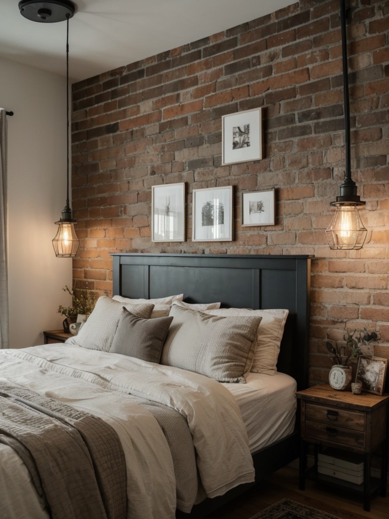 Cozy Nordic Bedroom with Rustic Scandinavian Decor