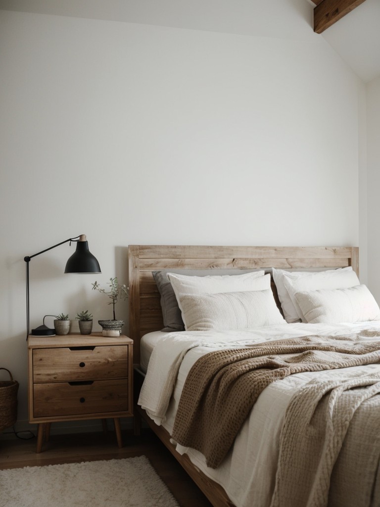 Cozy Nordic Vibes in Rustic Scandinavian Bedroom ?