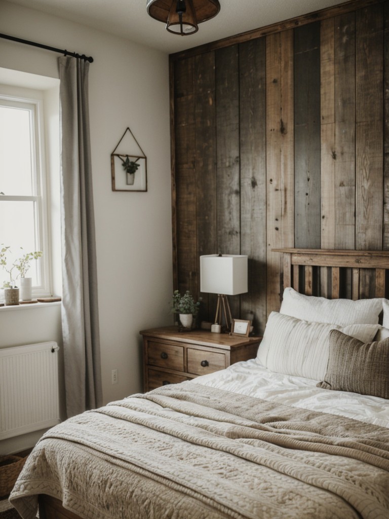 Cozy Nordic Bedroom: Vintage Charm and Rustic Scandinavian Decor