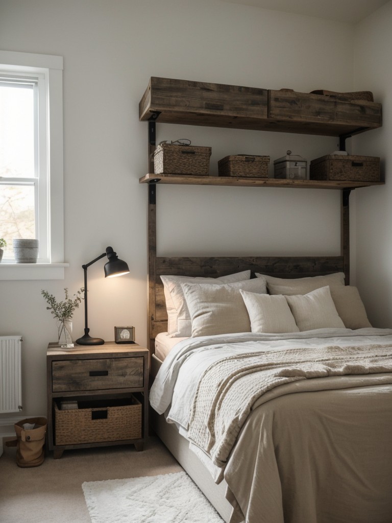 Cozy Nordic Bedroom Storage Solutions for Small Spaces