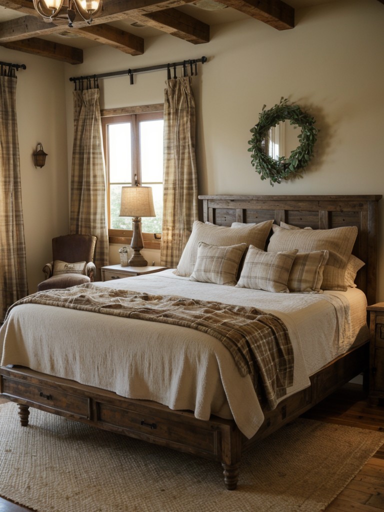 Tuscan Farmhouse Style Bedroom: Rustic Charm & Cozy Textiles