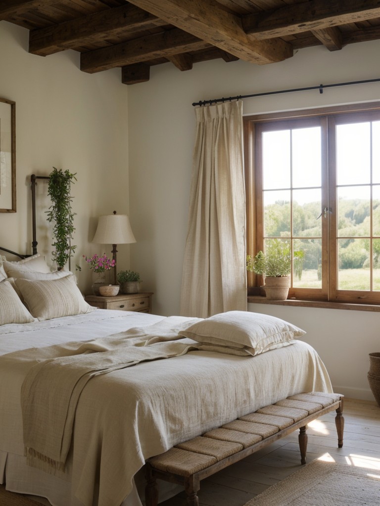 Nature-Inspired Retreat: Rustic Tuscan Bedroom Ideas