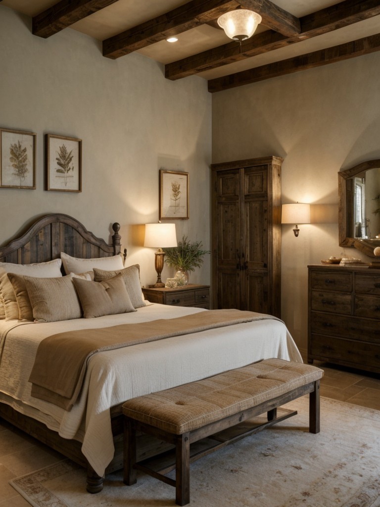 Create a Mediterranean Escape with Rustic Tuscan Bedroom Ideas