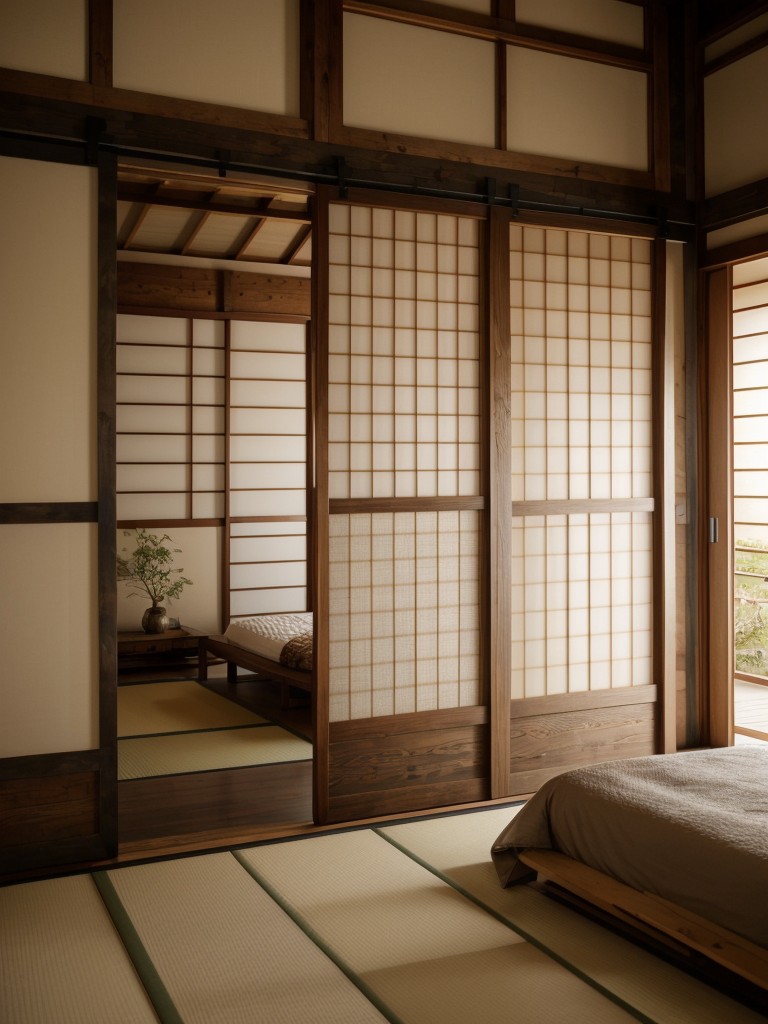 Zen Vibes: Rustic Japanese Bedroom Decor Ideas