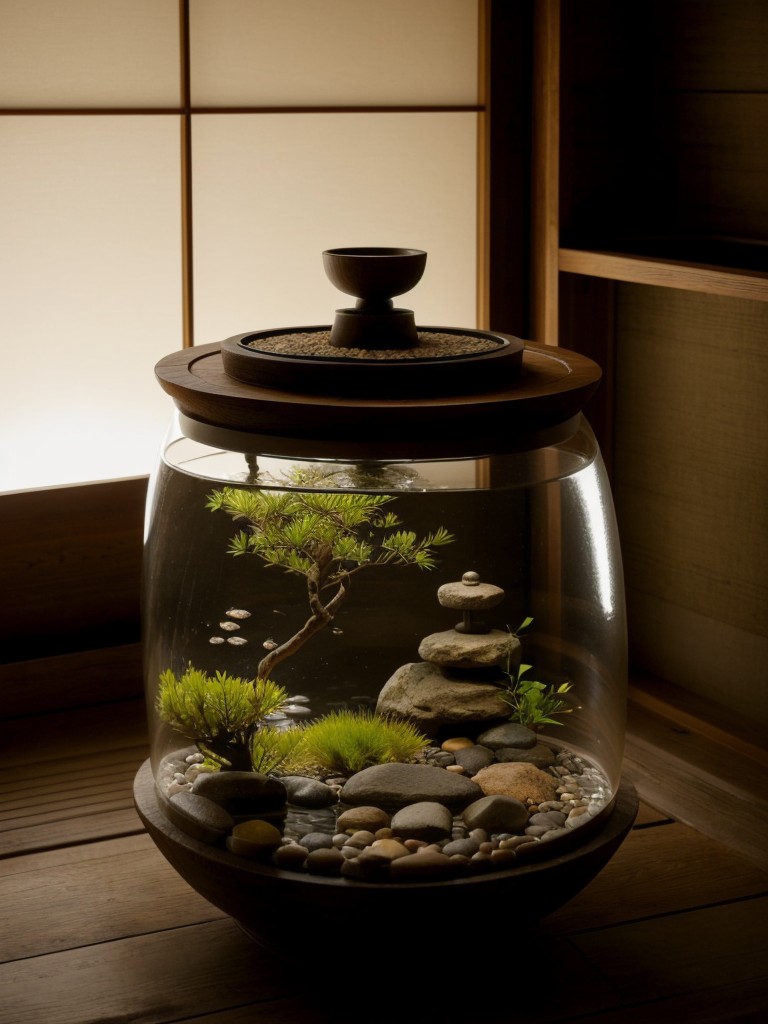 Zen-Inspired Japanese Bedroom Decor: Serene Water Elements for Rustic Apartments