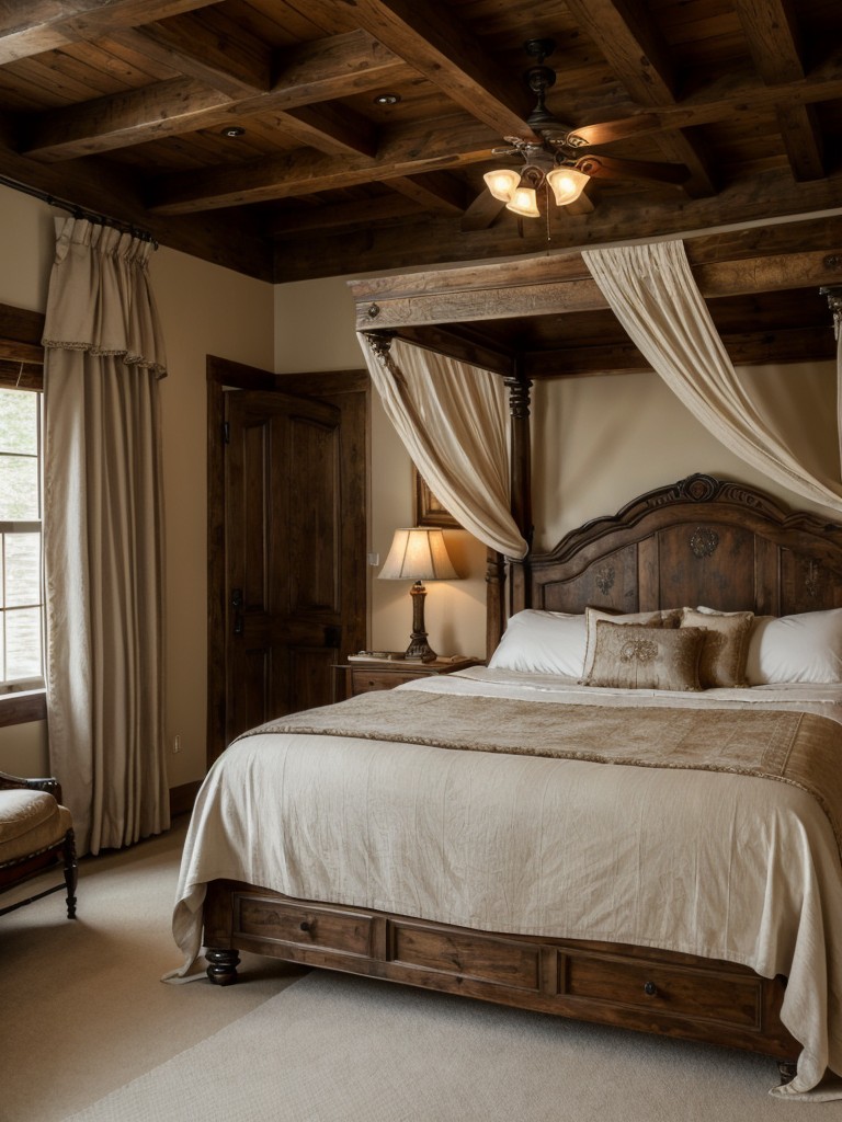 Vintage Charm for Your Apartment: Rustic Victorian Bedroom Inspiration